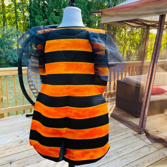 🐝 Halloween Costume- Adult Killer Bee Costume -One Size - Picture 2 of 12